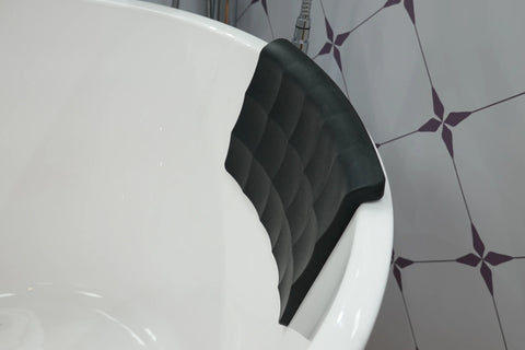 Bath Pillow / Head rest cushion - Matte Black