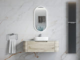 BV16WH Ash Woodgrain Fingerpull Wall Hung Vanity - 750 / 900 / 1200 / 1500 / 1800mm