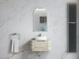 BV16WH Ash Woodgrain Fingerpull Wall Hung Vanity - 750 / 900 / 1200 / 1500 / 1800mm