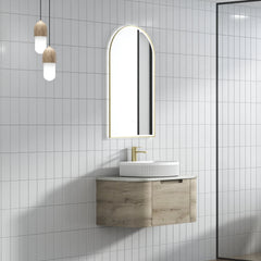 BV16WH Ash Woodgrain Fingerpull Wall Hung Vanity - 750 / 900 / 1200 / 1500 / 1800mm
