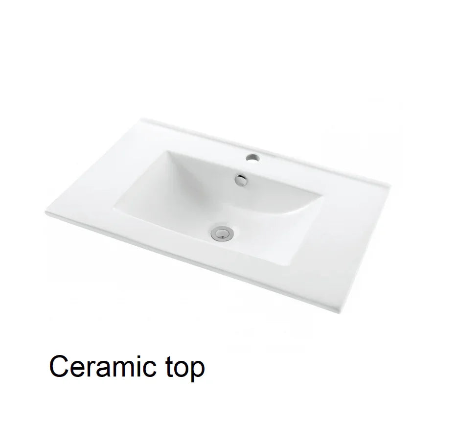 BV03 Gloss White Fingerpull Freestanding Vanity - 600 / 750 / 800 / 900 / 1000 / 1200 / 1500 / 1800mm