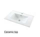 BV03 Gloss White Fingerpull Freestanding Vanity - 600 / 750 / 800 / 900 / 1000 / 1200 / 1500 / 1800mm