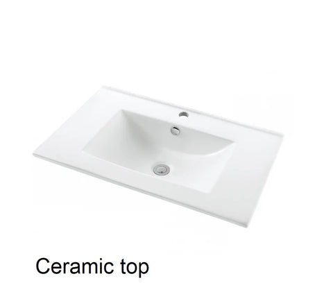 BV03 Gloss White Fingerpull Freestanding Vanity - 600 / 750 / 800 / 900 / 1000 / 1200 / 1500 / 1800mm