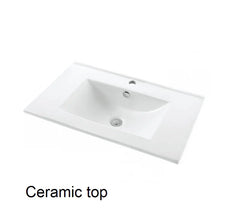 BV03 Gloss White Fingerpull Freestanding Vanity - 600 / 750 / 800 / 900 / 1000 / 1200 / 1500 / 1800mm