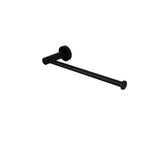 ASL Black Round Towel Holder