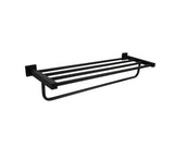 ASL Black Square Bath Towel Shelf