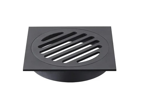 Square Shower Floor Waste 110x110mm - Various Colours