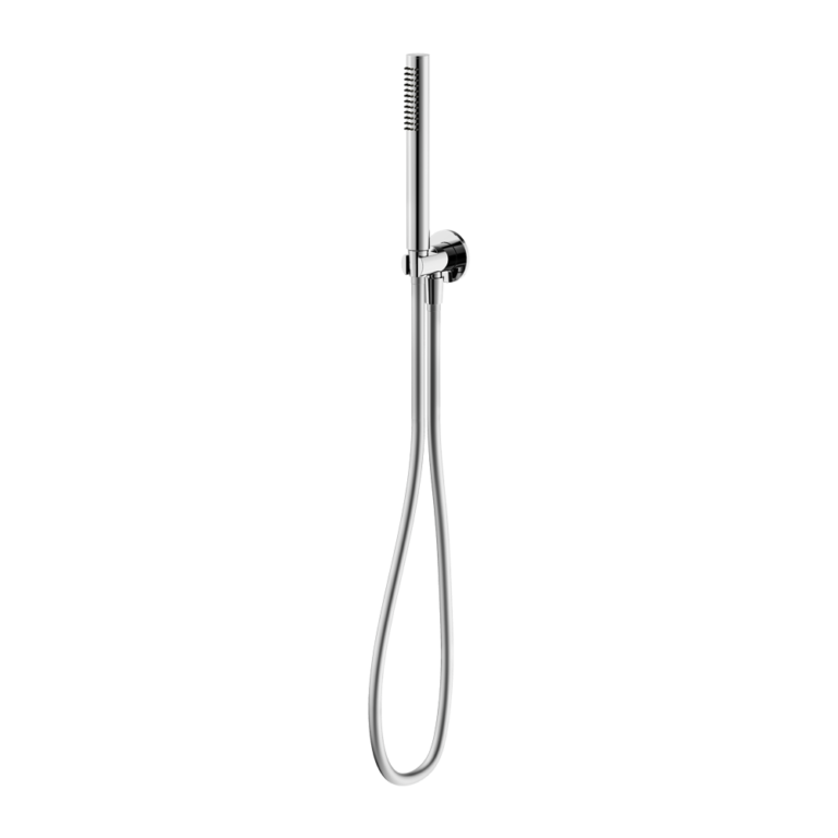 Nero Round Slim Hand Shower On Holder - Various Colours