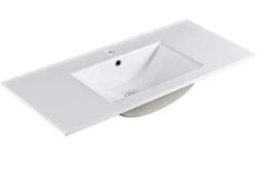 BV15 Gloss White Fingerpull Freestanding Vanity - 600 / 750 / 900 / 1200 / 1500 / 1800mm