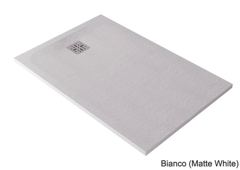 Pietra Stone Texture Shower Floor (European Made) - Various Colou  rs & Sizes