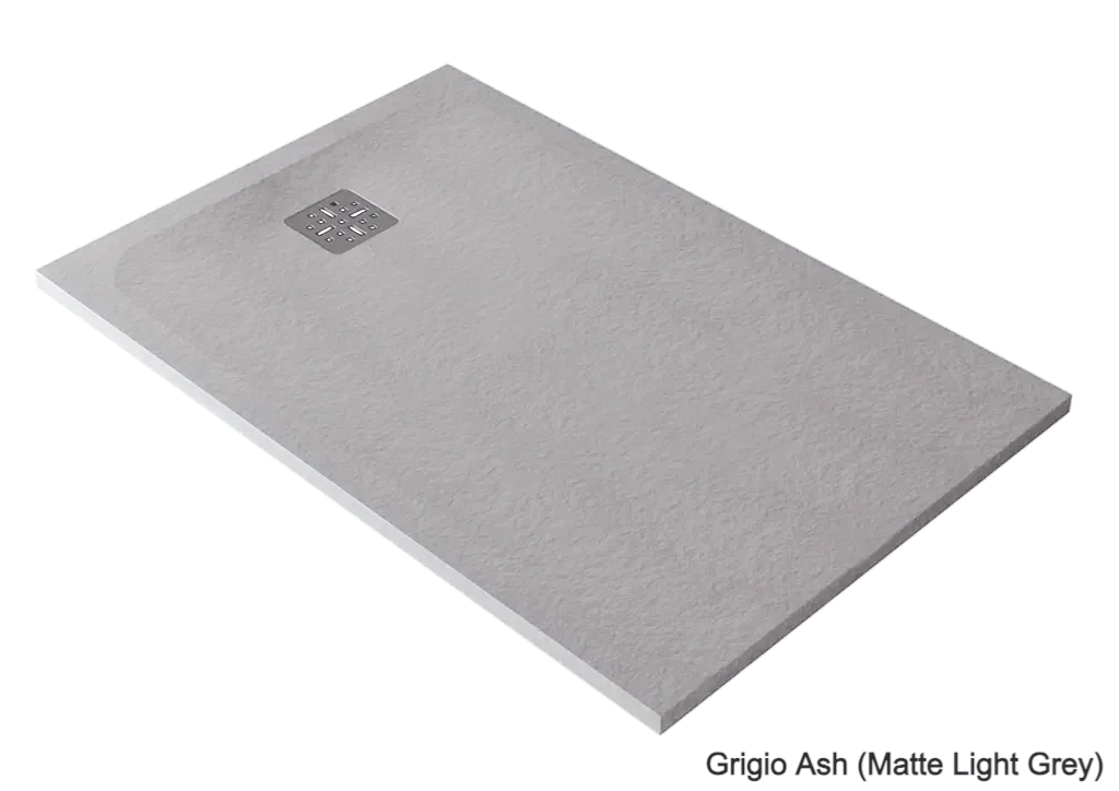 Pietra Stone Texture Shower Floor (European Made) - Various Colou  rs & Sizes