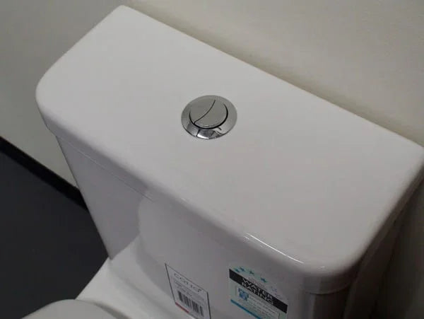 Cotto Closed Coupled Skew Pan Connection Toilet Suite with Soft Close Seat - White (4 Star)