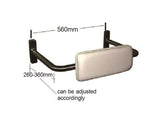 ECTPGRAB6016 MOBI CARE Disabled Toilet Back Rest with Cushion