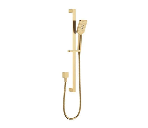 Slim Square Rail Shower - Various Colours