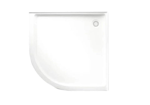 Marbletrend Flinders Curved Polymarble Shower Base (Australian Made) - Various Sizes