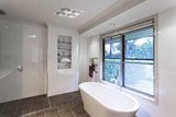 Exhaust Fan/Light/Heater 3-in-1 Bathroom Heater with 4 Heat Lamps