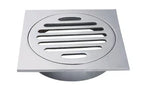 Square Shower Floor Waste 110x110mm - Various Colours