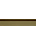 10mm Square Wall Channel - Brushed Gold