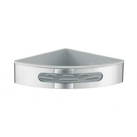 Chrome Corner Shower Shelf (H511) - Stock Clearance