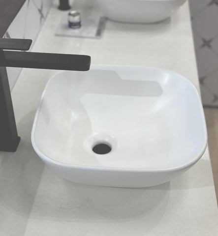 Oasis Counter Top Ceramic Basin 360x350mm - Various Colours