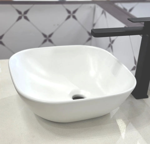 Oasis Counter Top Ceramic Basin 360x350mm - Various Colours