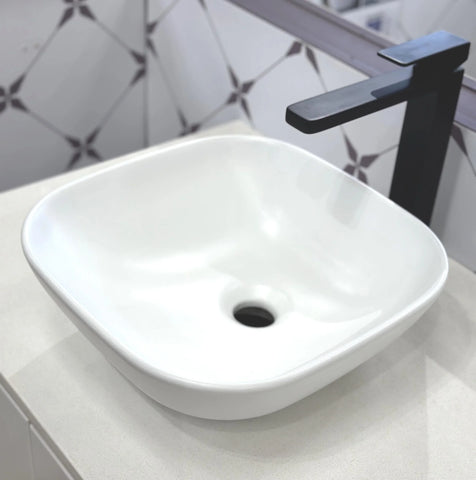 Oasis Counter Top Ceramic Basin 360x350mm - Various Colours