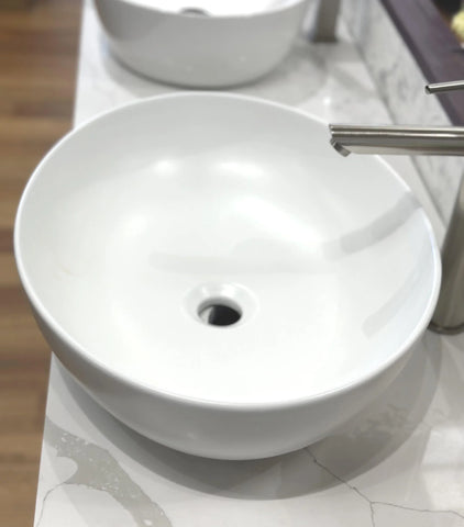 Mirage Counter Top Ceramic Basin 520x395mm - Various Colours