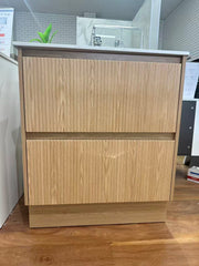 BV02 (460mm Depth) Wooden Fluted Freestanding Vanity- 750/ 900 / 1200 / 1500mm