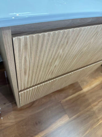 BV02 (460mm Depth) Wooden Fluted Freestanding Vanity- 750/ 900 / 1200 / 1500mm