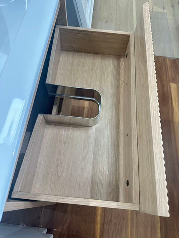 BV02 (460mm Depth) Wooden Fluted Freestanding Vanity- 750/ 900 / 1200 / 1500mm