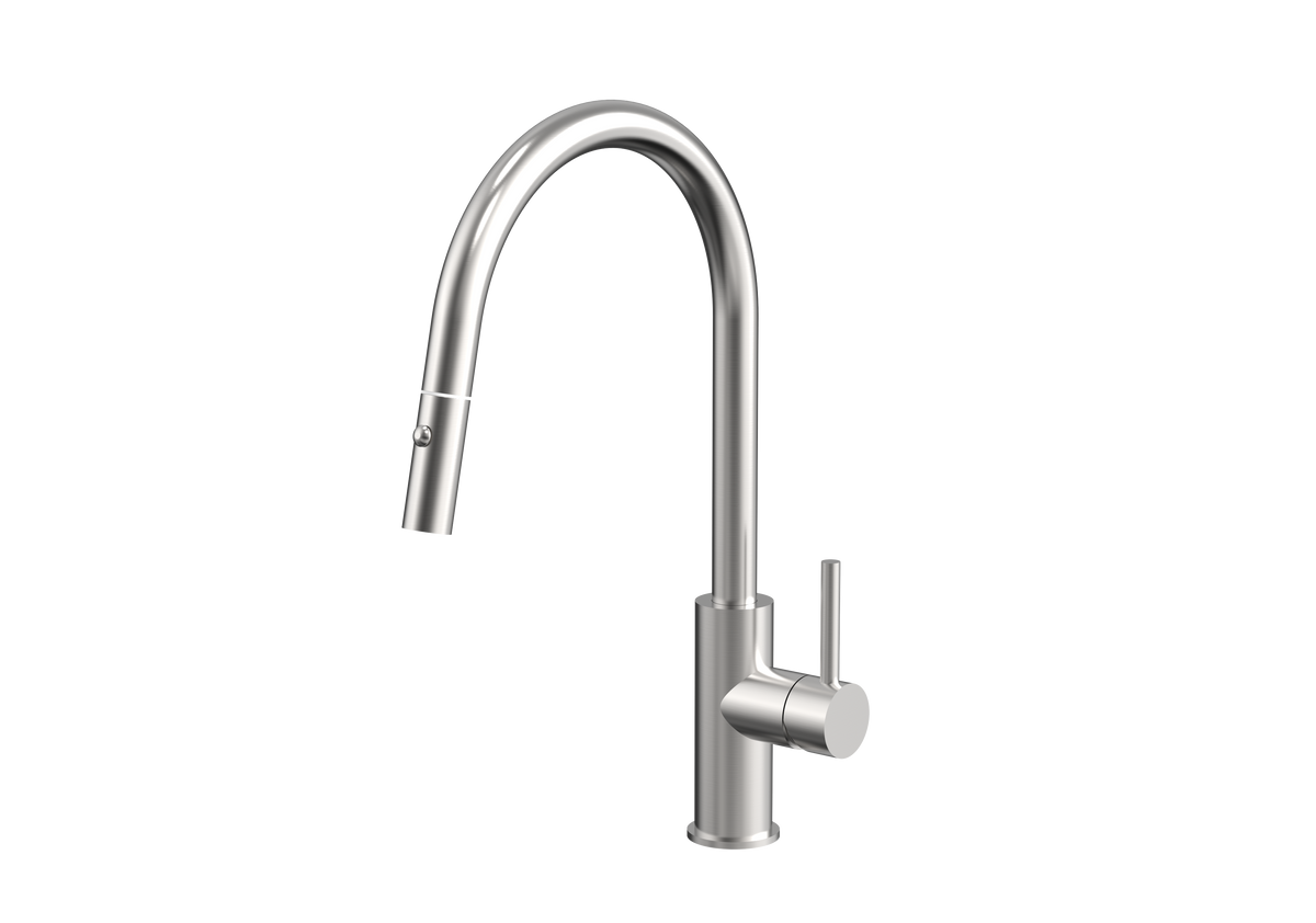 ELIN Kitchen / Laundry Sink Mixer with Pullout and Veggie Spray (two settings) - Various Colours