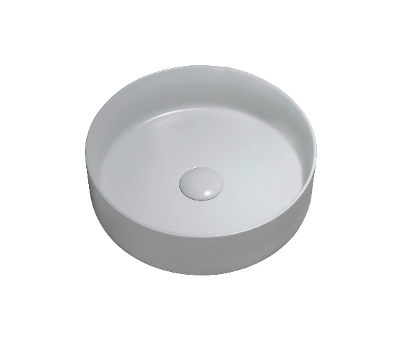 Aura Round Counter Top Ceramic Basin 360x360mm - Various Colours