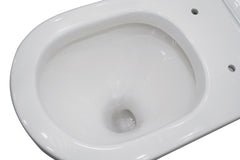 Zumi Donna eight Back To Wall Tornado Flush Toilet Suite with Soft Close Seat (Stock Clearance)