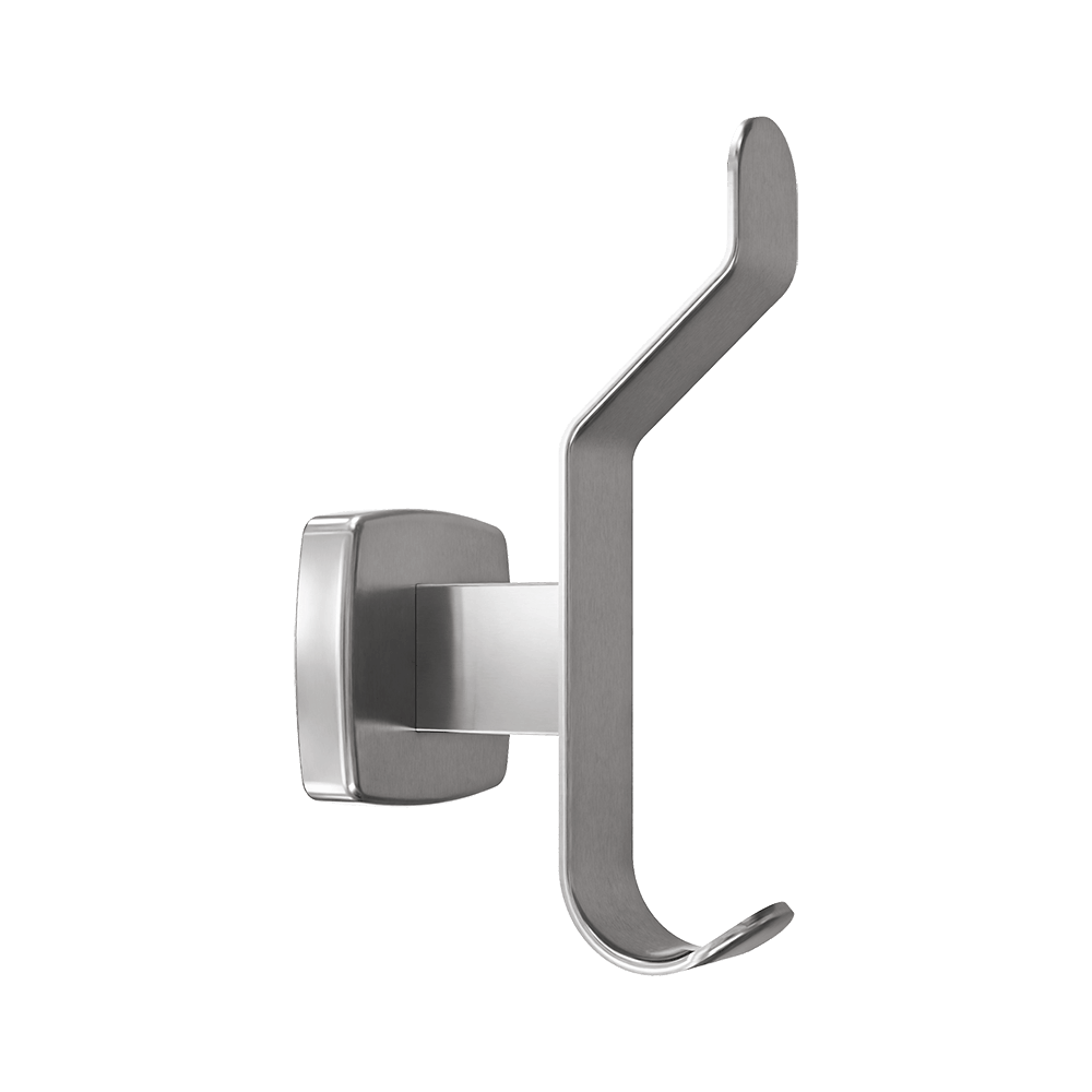 Hat and Coat Hook in Satin Stainless Steel - ML214S