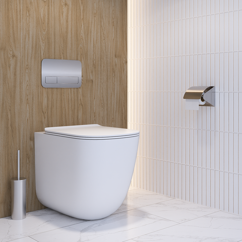 Hooded Single Toilet Roll Holder in Polished Stainless Steel - ML272_TRH_PSS