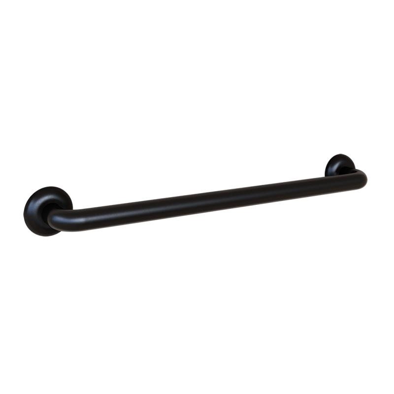 600mm Straight Grab Rail in Designer Black - MLR331_DESIGNER