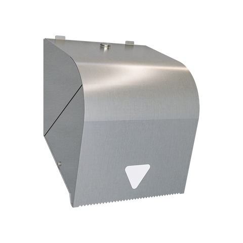 Paper Towel Roll Dispenser Lockable in Satin Stainless Steel - ML4093SS_LOCK