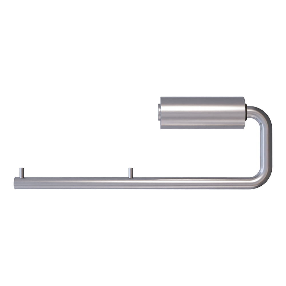 Double Toilet Roll Holder in Satin Stainless Steel - ML4135_2