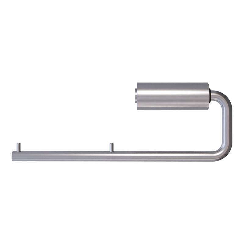 Double Toilet Roll Holder in Satin Stainless Steel - ML4135_2