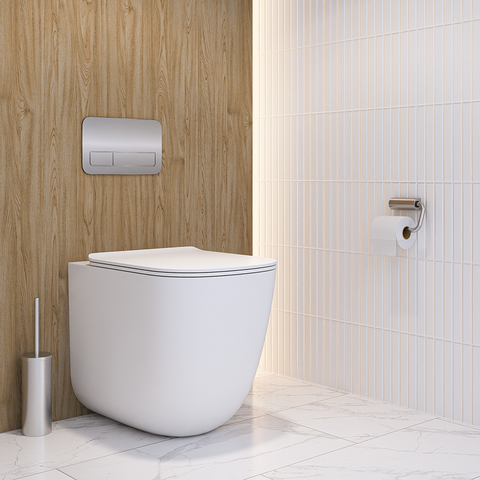Single Toilet Roll Holder in Satin Stainless Steel - ML4135