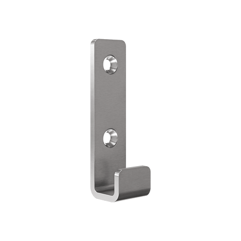 Hat and Coat Hook in Satin Stainless Steel - ML4157