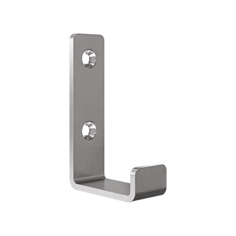 Hat and Coat Hook in Satin Stainless Steel - ML4158
