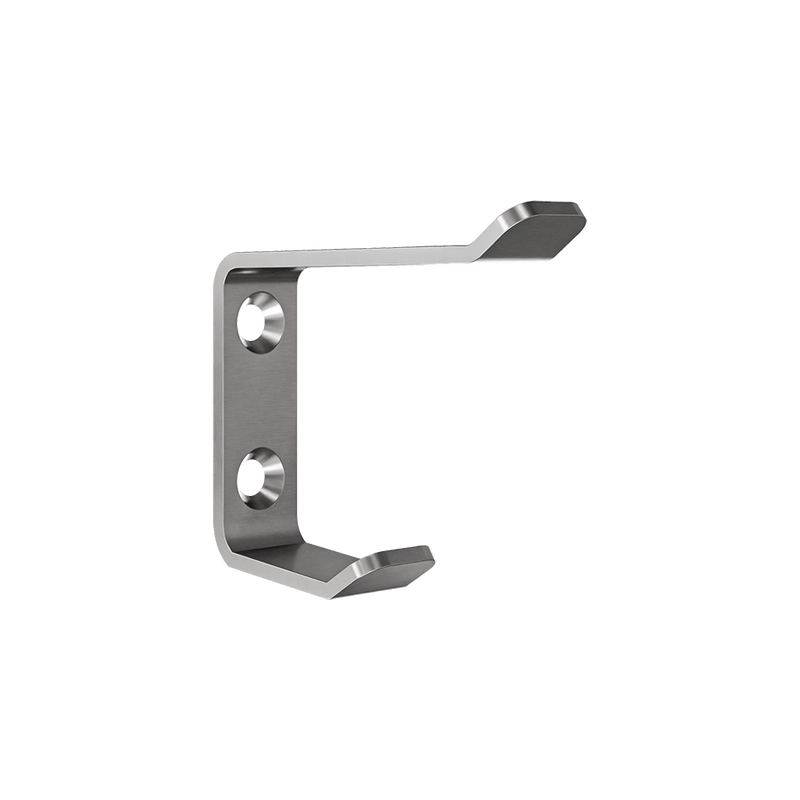 Hat and Coat Hook in Satin Stainless Steel - ML4159_MKII