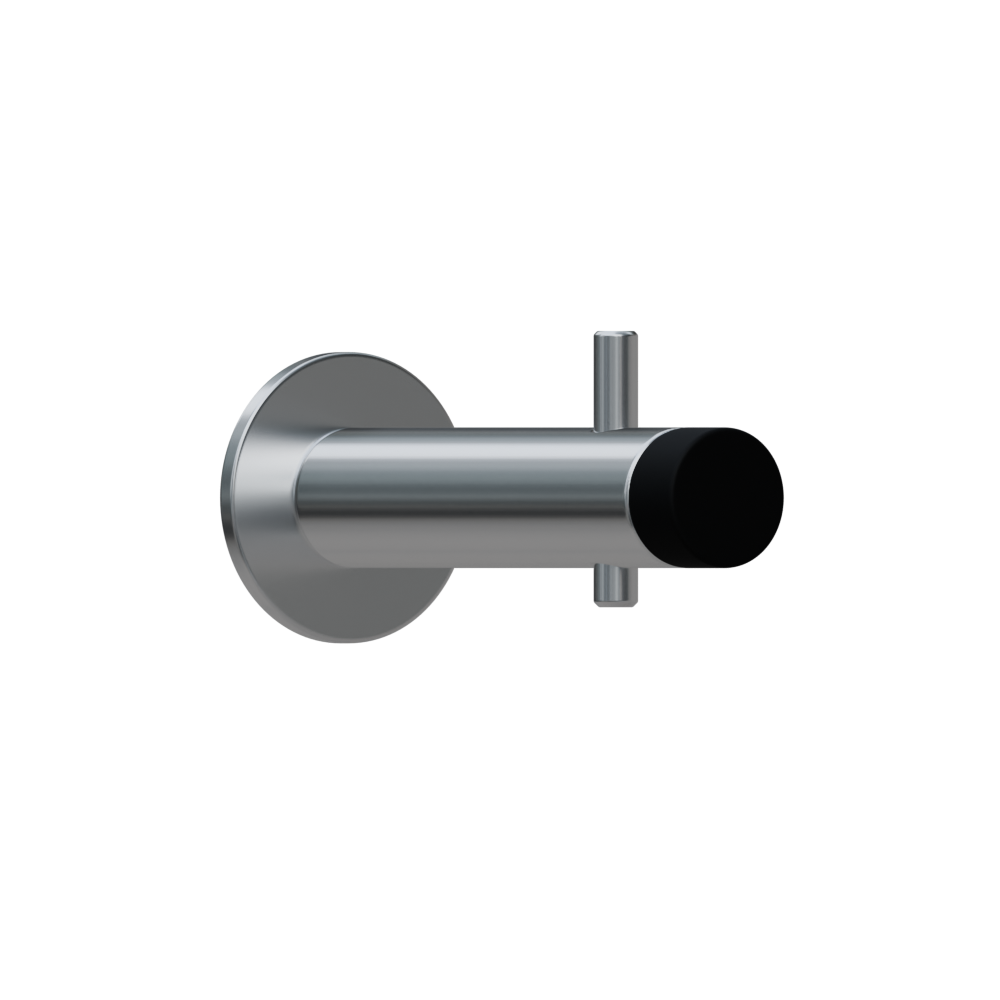 Coat Hook with Bumper in Satin Stainless Steel - ML4160SS_HOOK