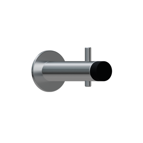 Coat Hook with Bumper in Satin Stainless Steel - ML4160SS_HOOK