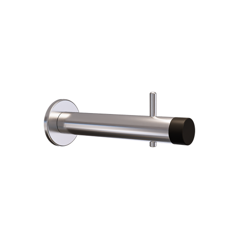 Coat Hook with Bumper in Satin Stainless Steel - ML4162_90MM_HOOK