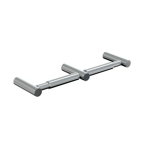 Metlam Lawson Double Toilet Roll Holder - Polished Stainless Steel ML6004PSS