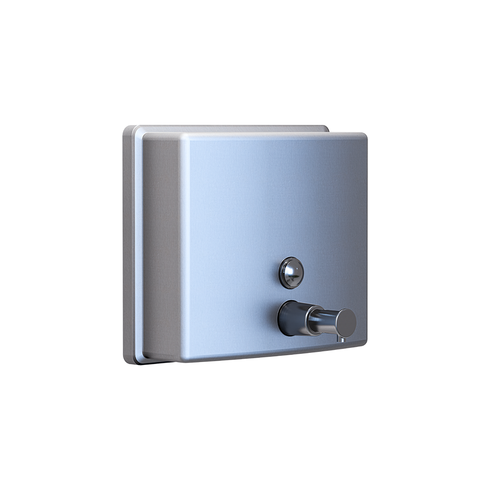 Square Soap Dispenser in Satin Stainless Steel - ML603AS