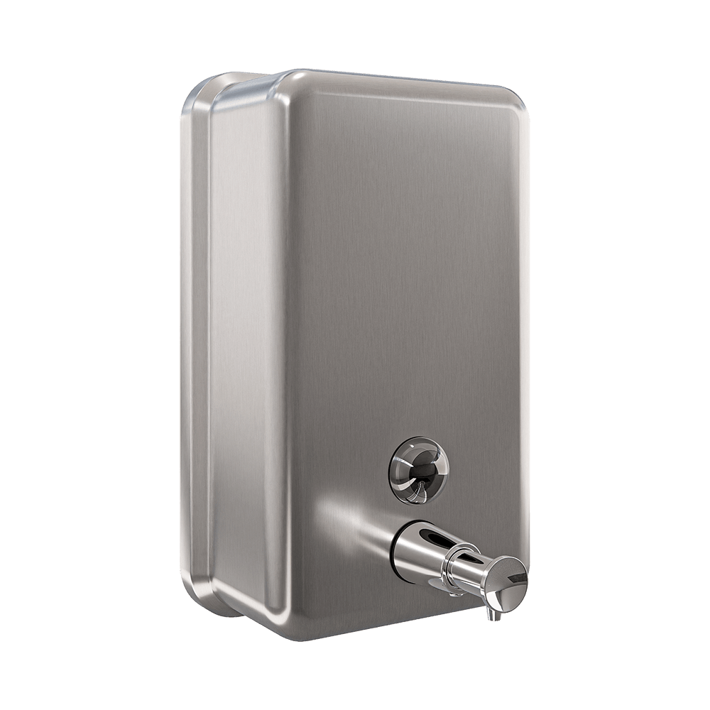 Vertical Soap Dispenser in Satin Stainless Steel - ML605AS_N
