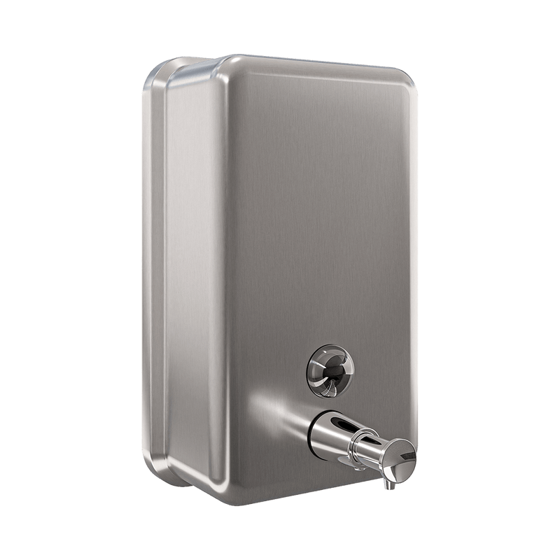 Vertical Soap Dispenser in Satin Stainless Steel - ML605AS_N